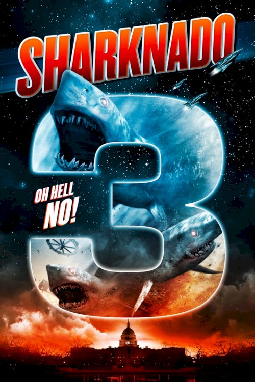 Акулий торнадо 3: Это конец! - постер
