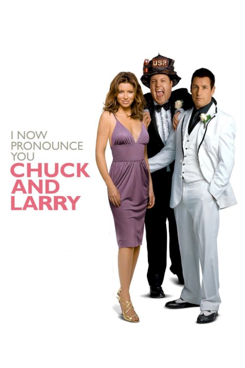 I now pronounce you Chuck and Larry - poster