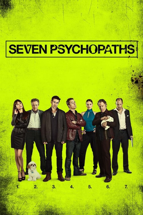 Septiņi psihopāti - posters