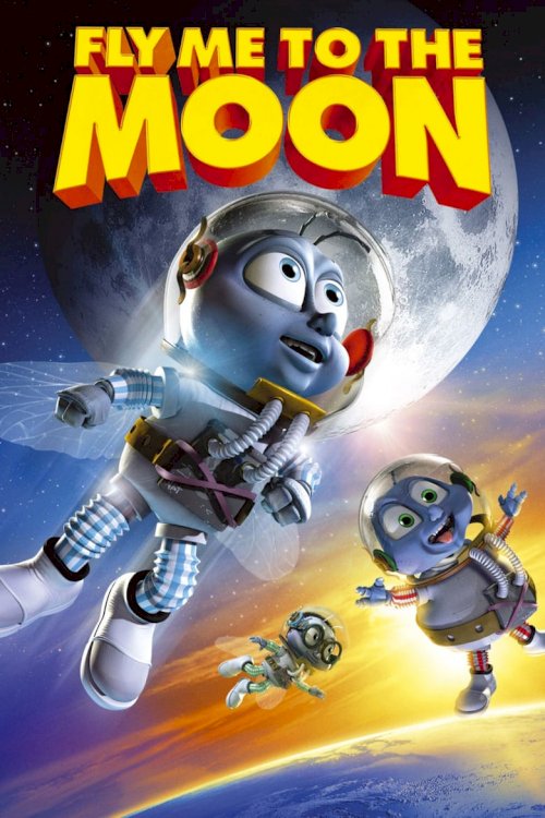 Мухнем На Луну 3D - постер