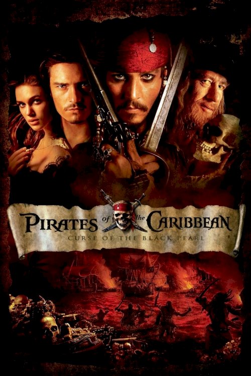 Пираты Карибского моря: Проклятие Чёрной жемчужины - постер