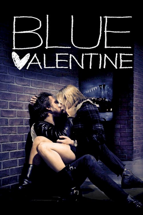 Zilais Valentīns - posters