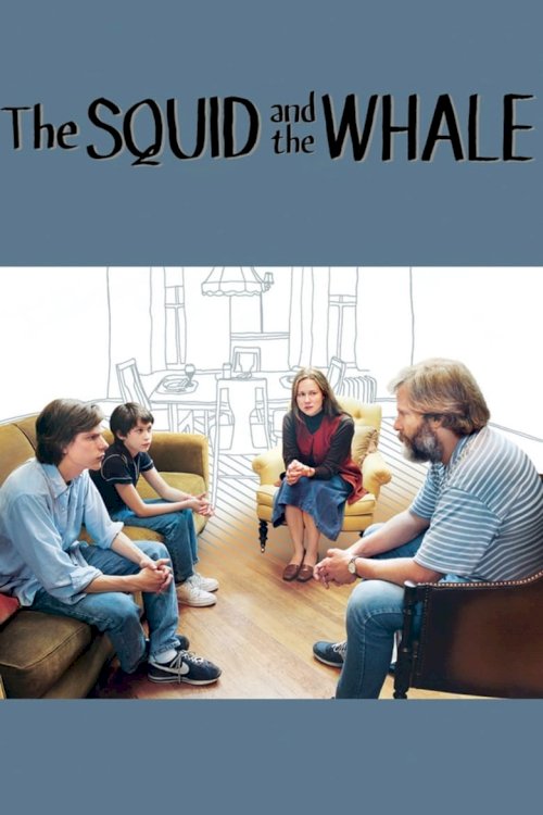 Кальмар и кит - постер