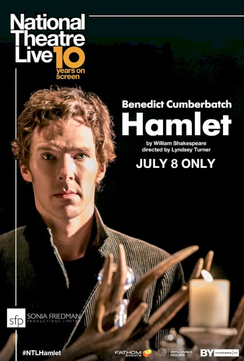 Nacionālā teātra tiešraide: Hamlets - posters