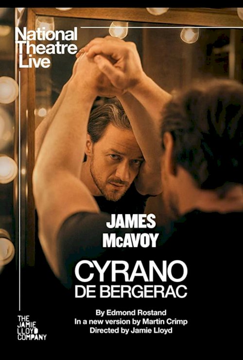 Nacionālais teātris tiešraidē: Cyrano de Bergerac - posters