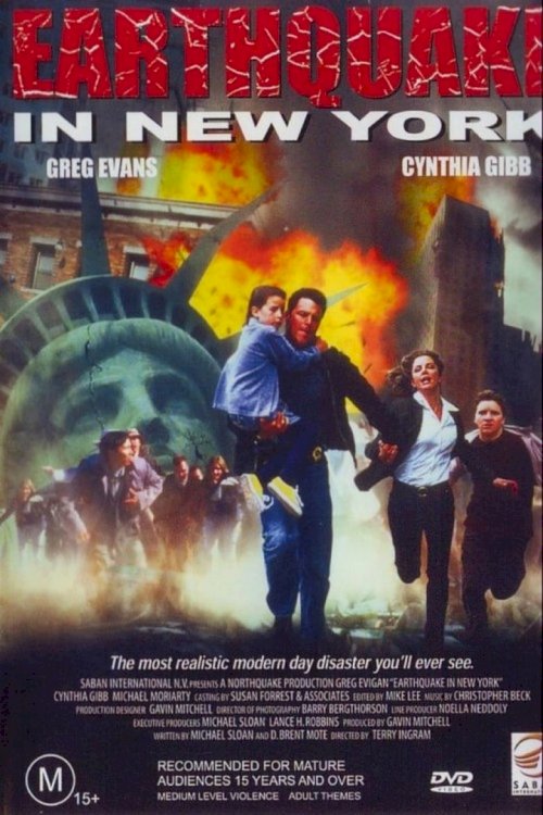 Earthquake in New York - poster
