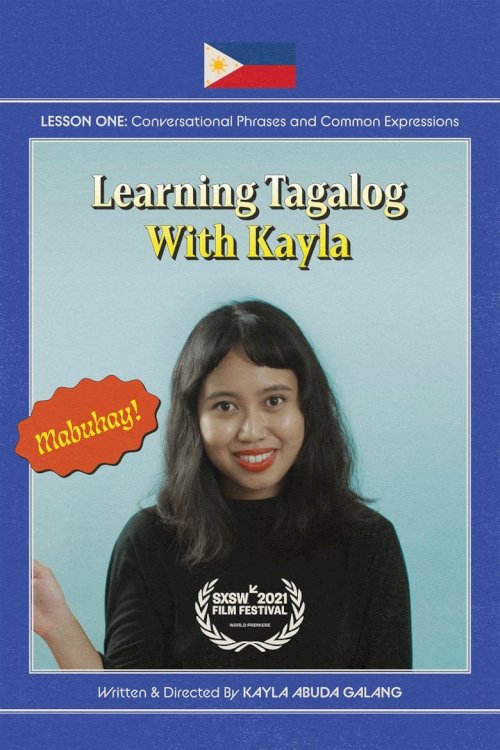 Learning Tagalog with Kayla - poster