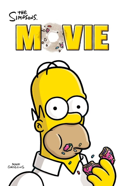 Симпсоны в кино - постер