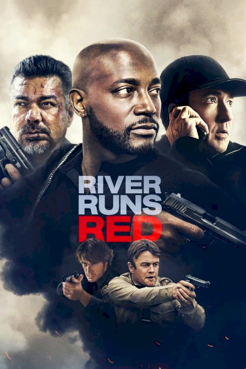 Красная река - постер