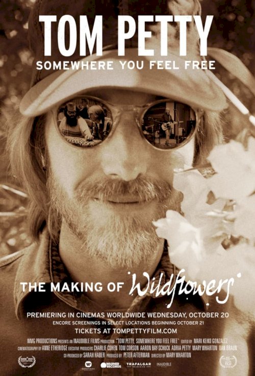 Tom Petty, Somewhere You Feel Free - poster