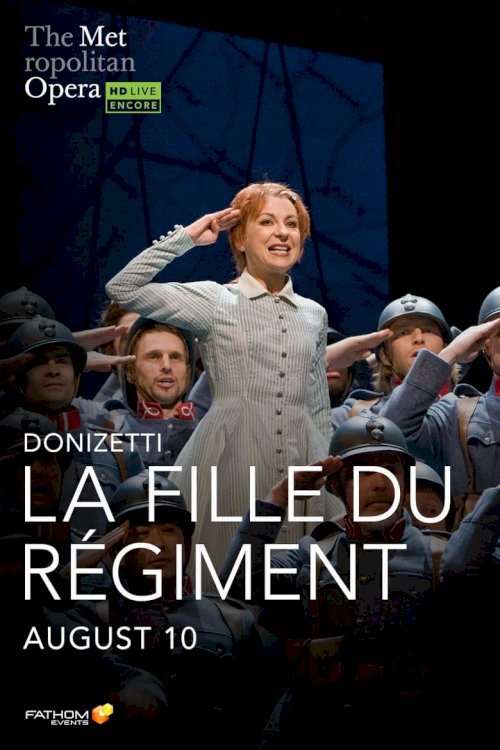 The Metropolitan Opera: La Fille du Régiment - poster
