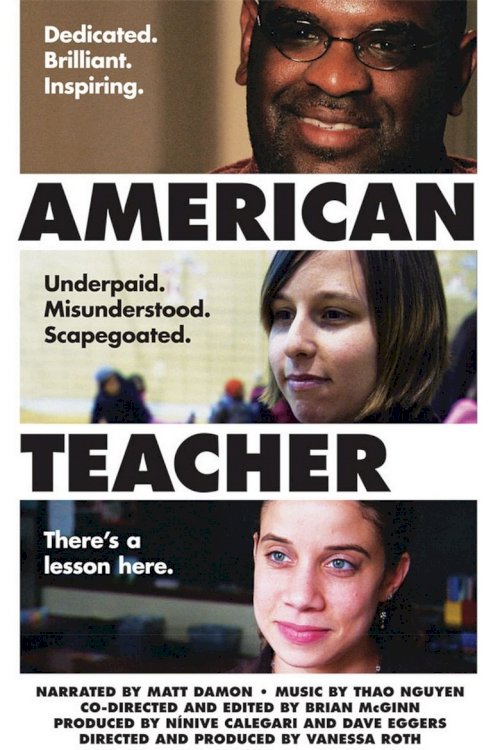 American Teacher - poster