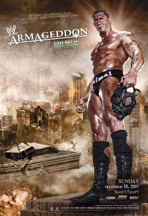WWE Armageddon 2007 - posters
