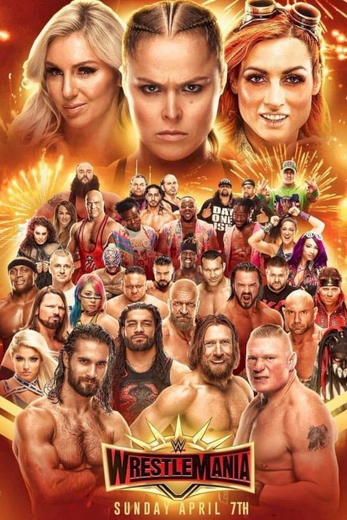 WWE WrestleMania 35 - постер