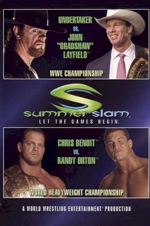WWE SummerSlam 2004 - poster