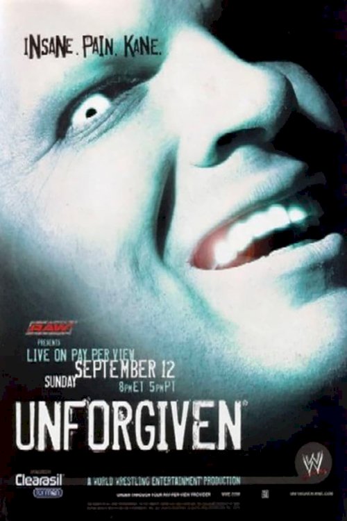WWE Unforgiven 2004 - poster