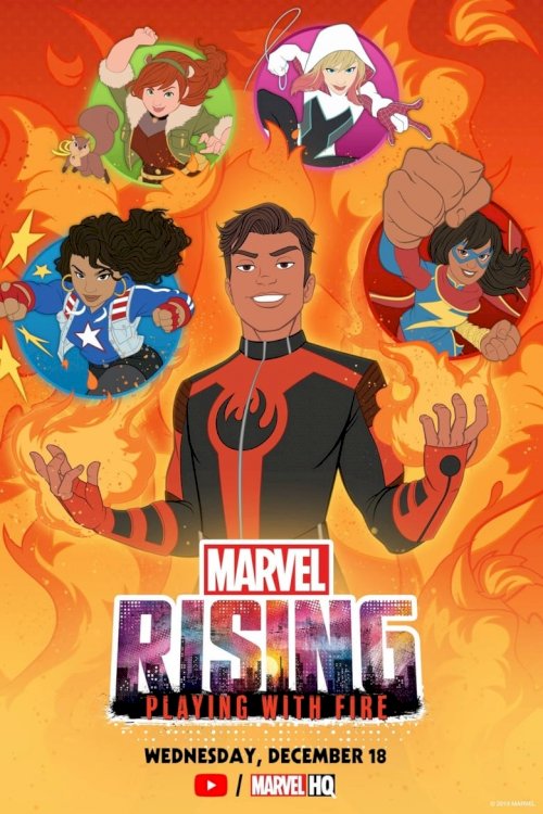 Marvel Rising: Playing with Fire - постер