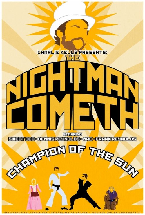 The Nightman Cometh: Live - posters