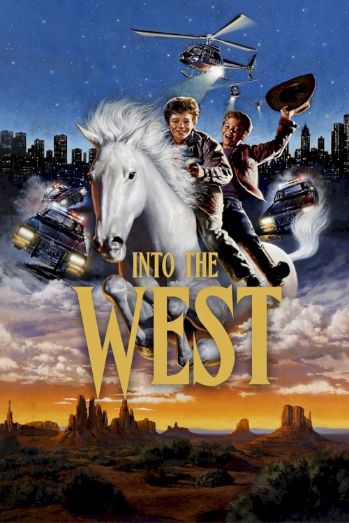 На запад - постер