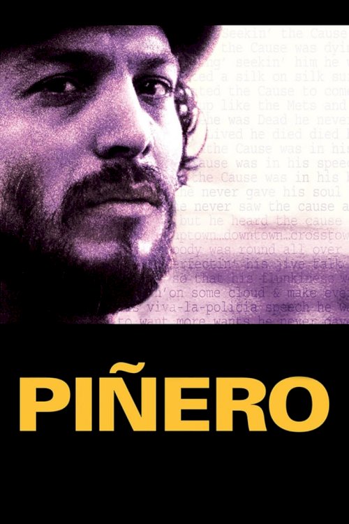 Piñero - poster