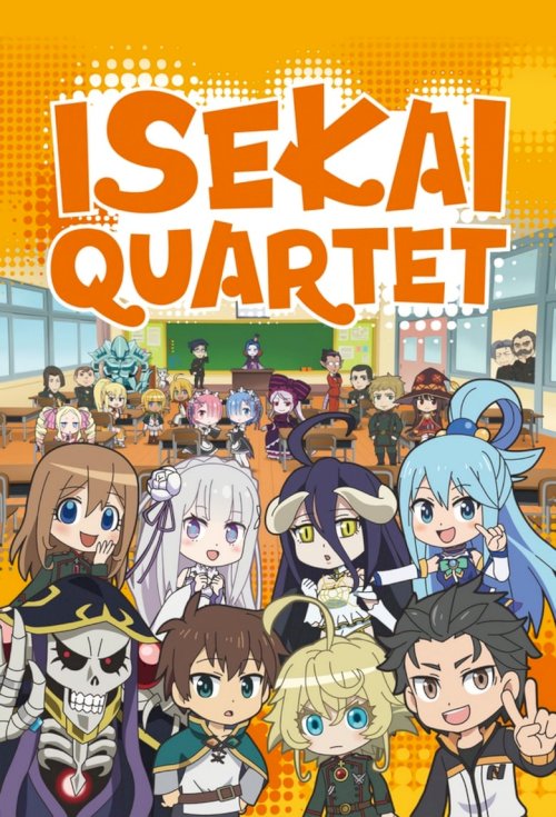 Isekai Quartet - posters