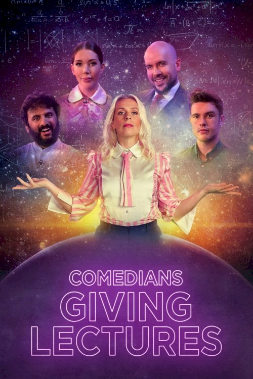 Comedians Giving Lectures - poster