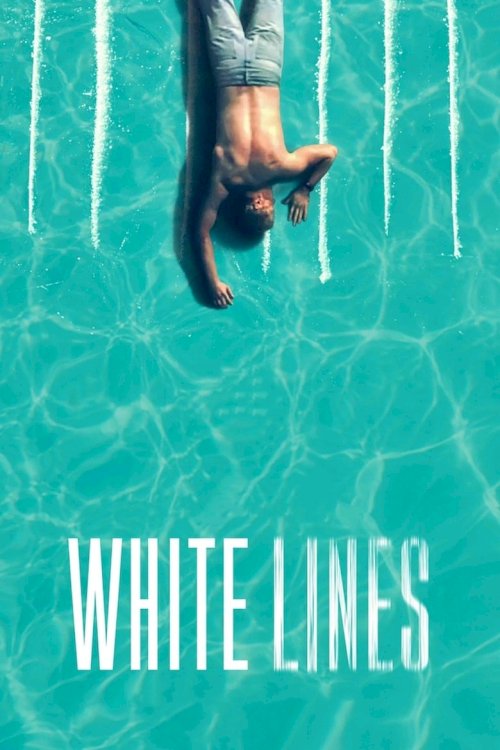 Белые линии - постер