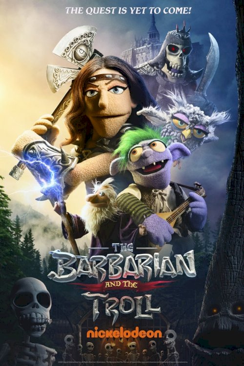 The Barbarian and the Troll - poster