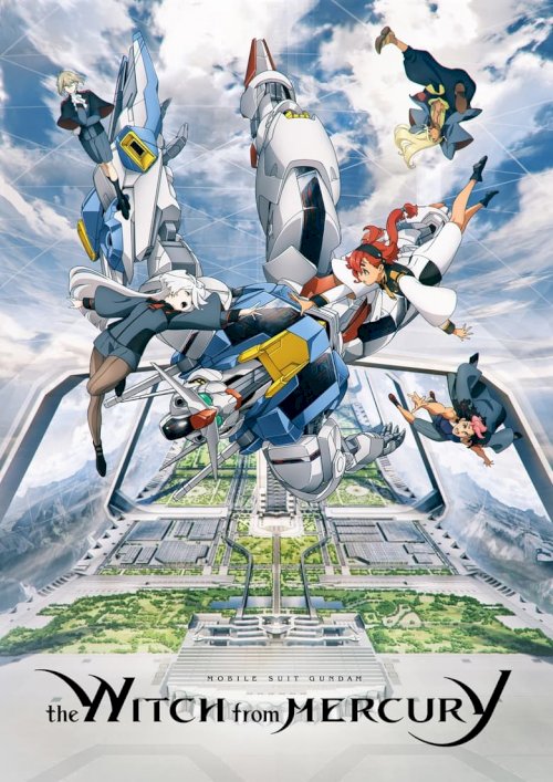 Mobilais uzvalks Gundam: Merkūrija ragana - posters