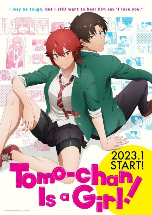 Tomo-chan Is a Girl! - poster