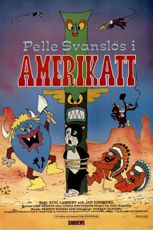 Peter-No-Tail in Americat - poster