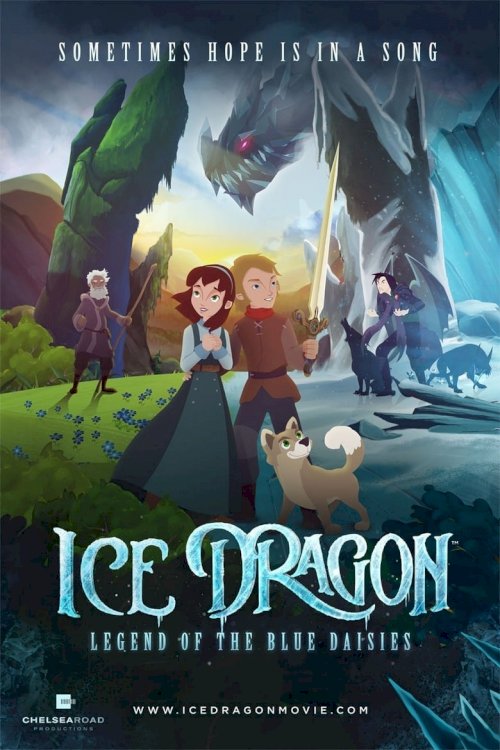 Ледяной дракон, или легенда о синих цветах - постер