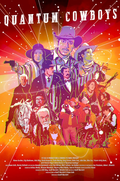 Quantum Cowboys - poster