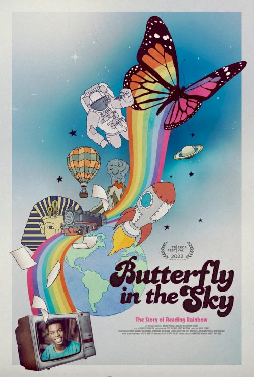 Butterfly in the Sky - poster