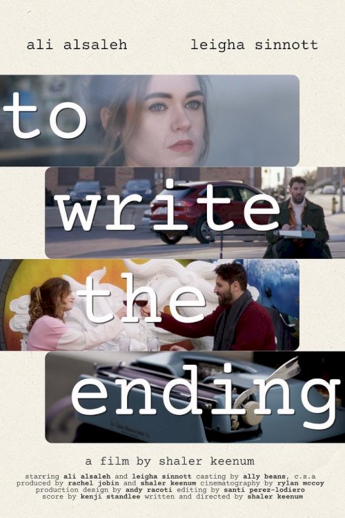 to write the ending - posters