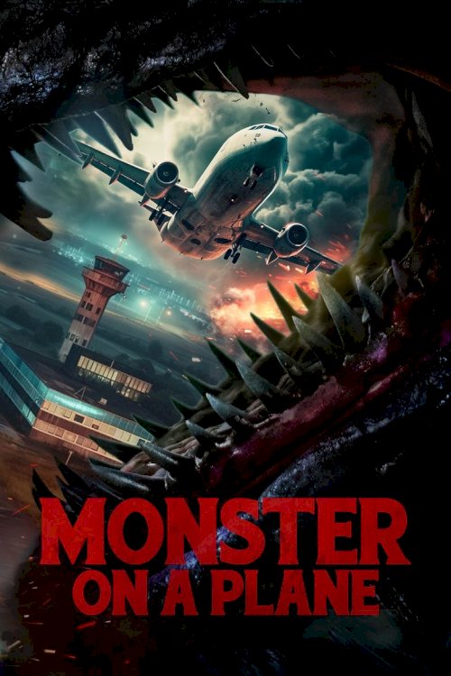 Monster on a Plane - poster