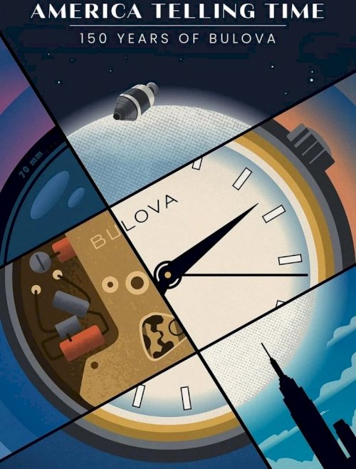 America Telling Time: 150 Years of Bulova - posters