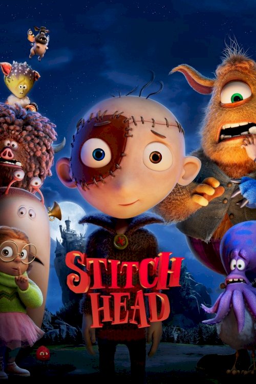 Stitch Head - poster
