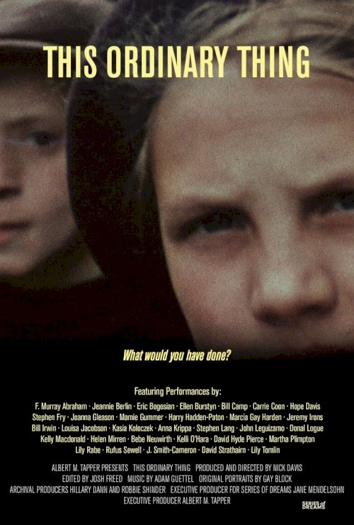 This Ordinary Thing - poster