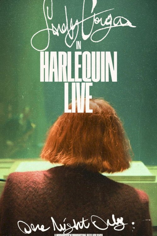 Lady Gaga In Harlequin Live: One Night Only - poster