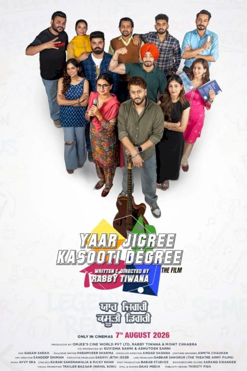 Yaar Jigree Kasooti Degree - poster